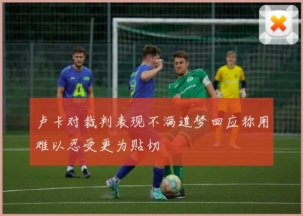卢卡对裁判表现不满追梦回应称用难以忍受更为贴切