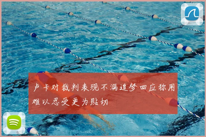 卢卡对裁判表现不满追梦回应称用难以忍受更为贴切