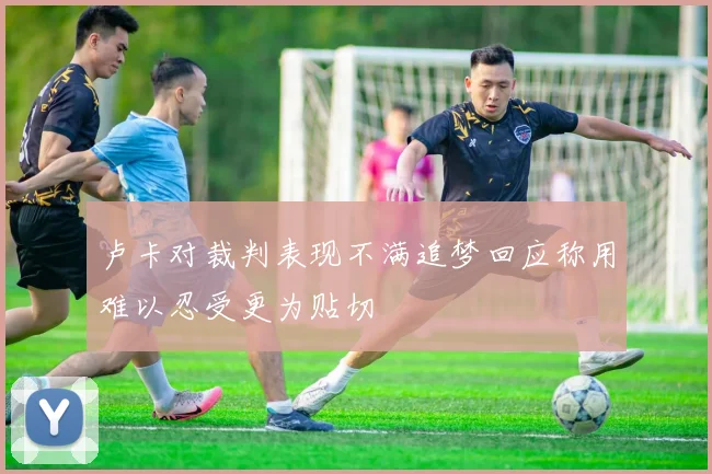 卢卡对裁判表现不满追梦回应称用难以忍受更为贴切