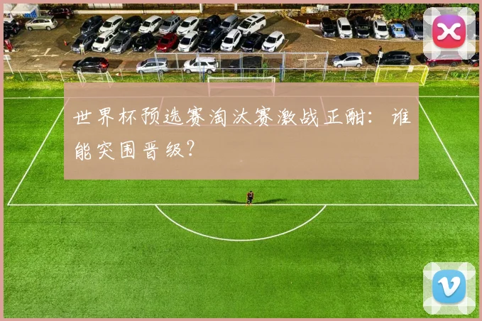 世界杯预选赛淘汰赛激战正酣：谁能突围晋级？