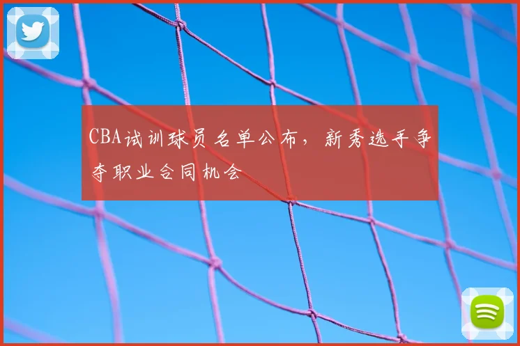 CBA试训球员名单公布，新秀选手争夺职业合同机会