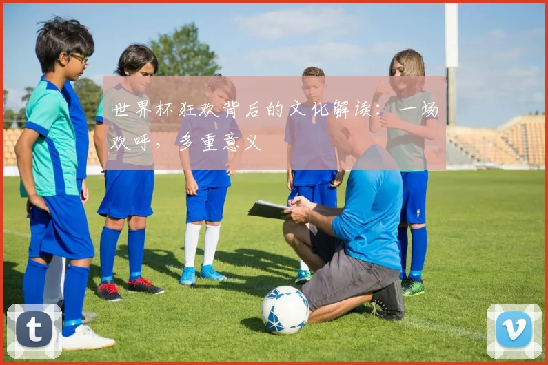 世界杯狂欢背后的文化解读:一场欢呼,多重意义