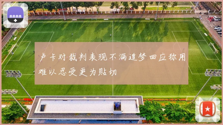 卢卡对裁判表现不满追梦回应称用难以忍受更为贴切